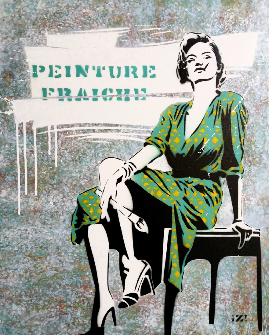 Zapata, Peinture fraiche Zapata, Peinture fraiche