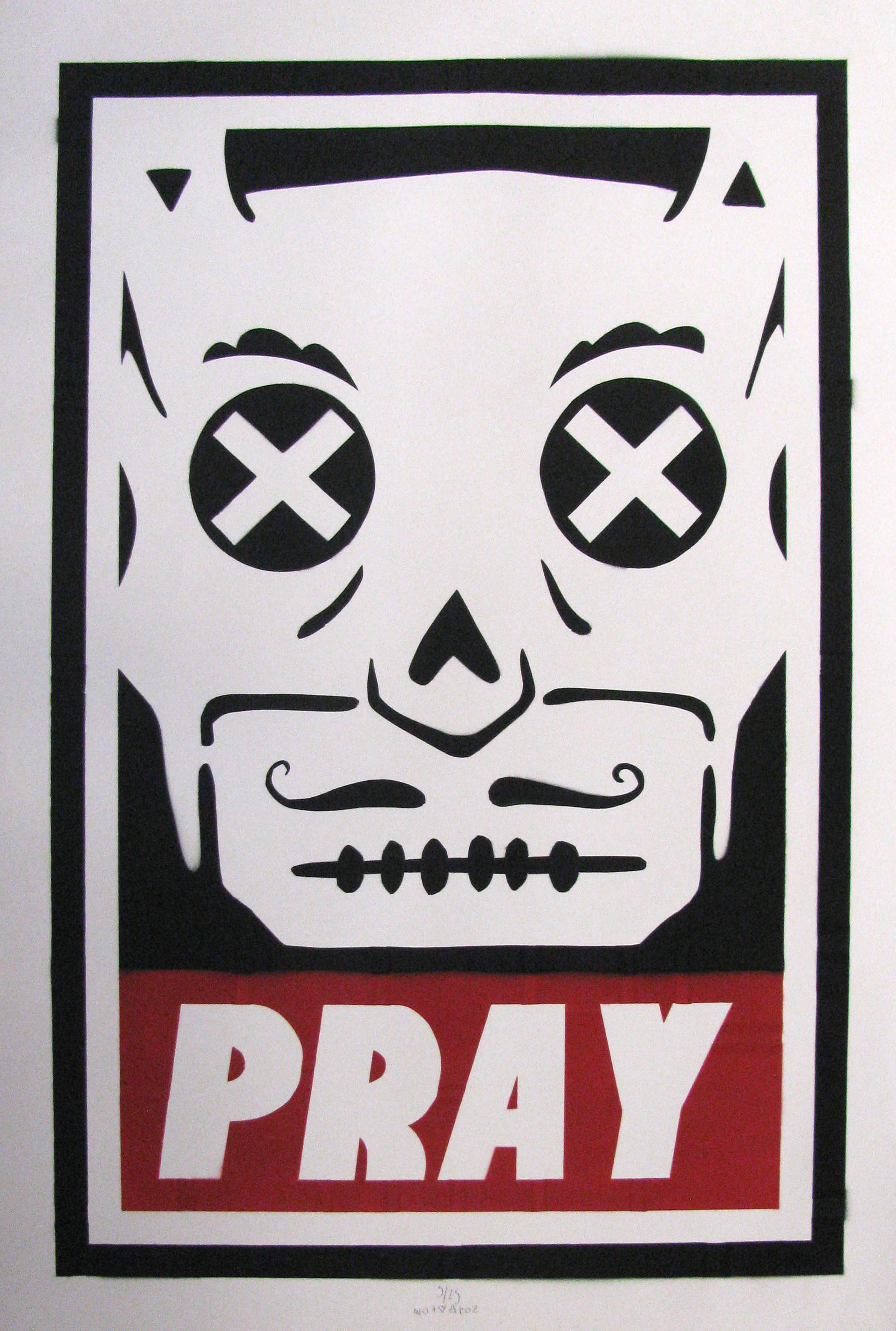 Noty Aroz, Reversed Tribute To Shepard Fairey Noty Aroz, Reversed Tribute To Shepard Fairey
