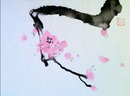 Painting, Prunier, Sounya Whang