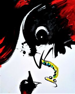Painting, Oiseaux, Sounya Whang