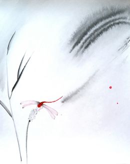 Painting, Voyageur solitaire, Sounya Whang