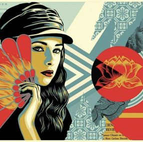 Stampe, Fan the flames, Shepard Fairey (Obey)
