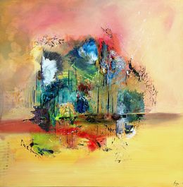 ? Îlot de Lumière by Frédérique Chabin-Rivière, 2019 | Painting | Artsper  (527522)
