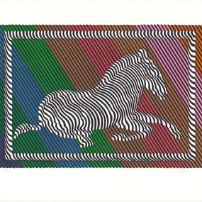 Print, Zebra No. 3, Victor Vasarely