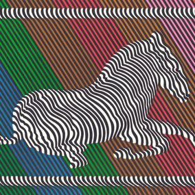 Victor Vasarely, Zebra No. 3 Victor Vasarely, Zebra No. 3