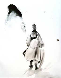 Fine Art Drawings, Chemin, Sounya Whang