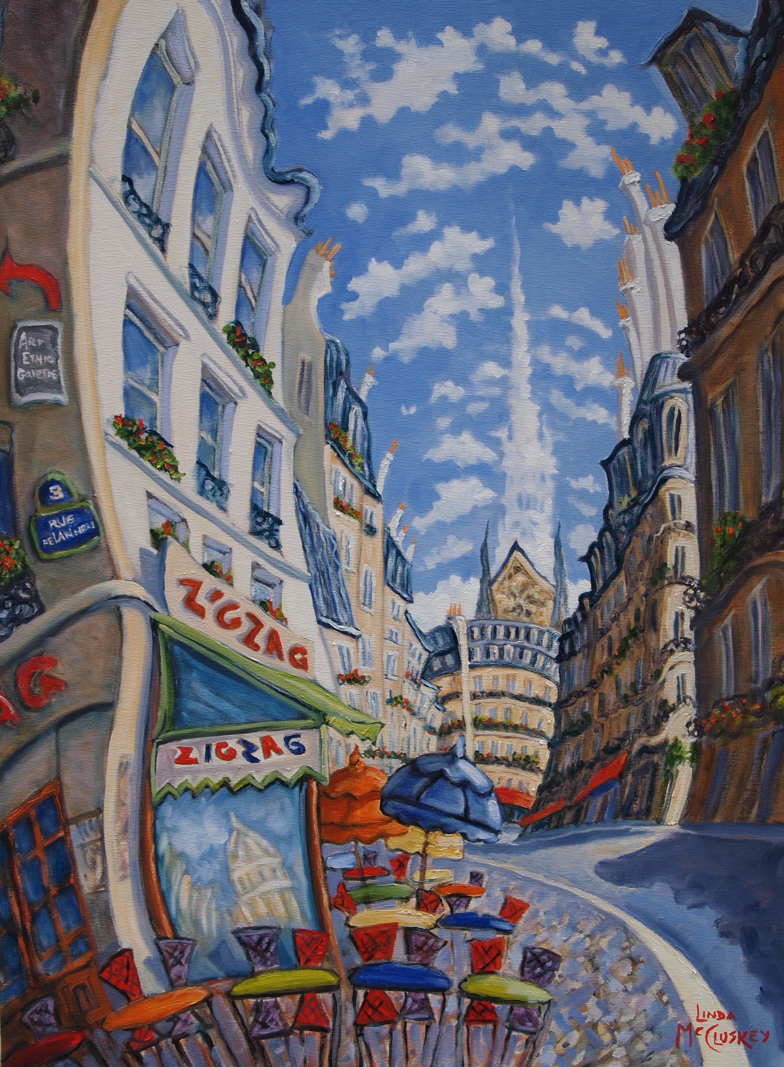Linda McCluskey, Souvenir de Notre-Dame Linda McCluskey, Souvenir de Notre-Dame