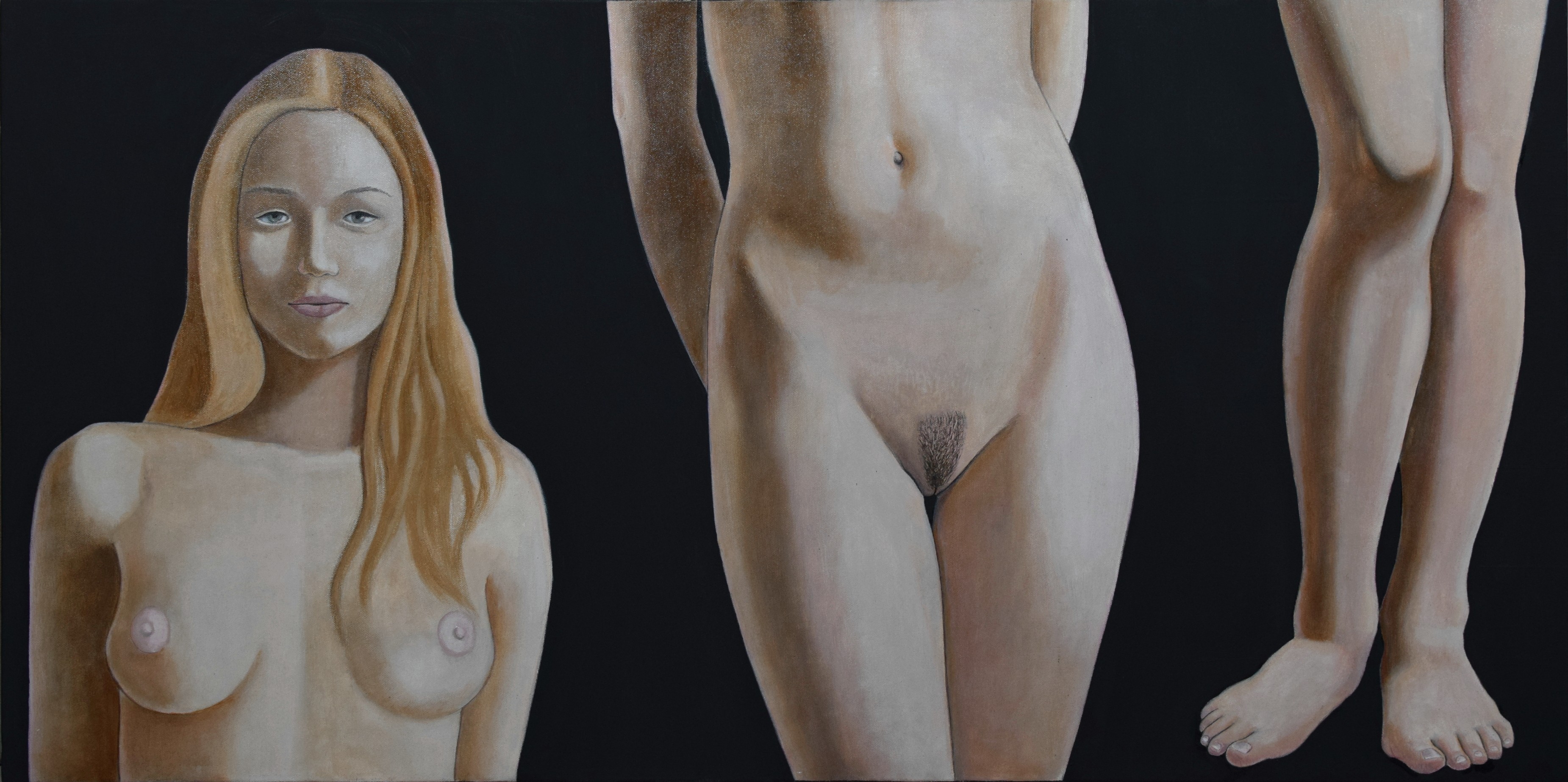 Andrea Vandoni, Tall Woman On Short Canvas Andrea Vandoni, Tall Woman On Short Canvas