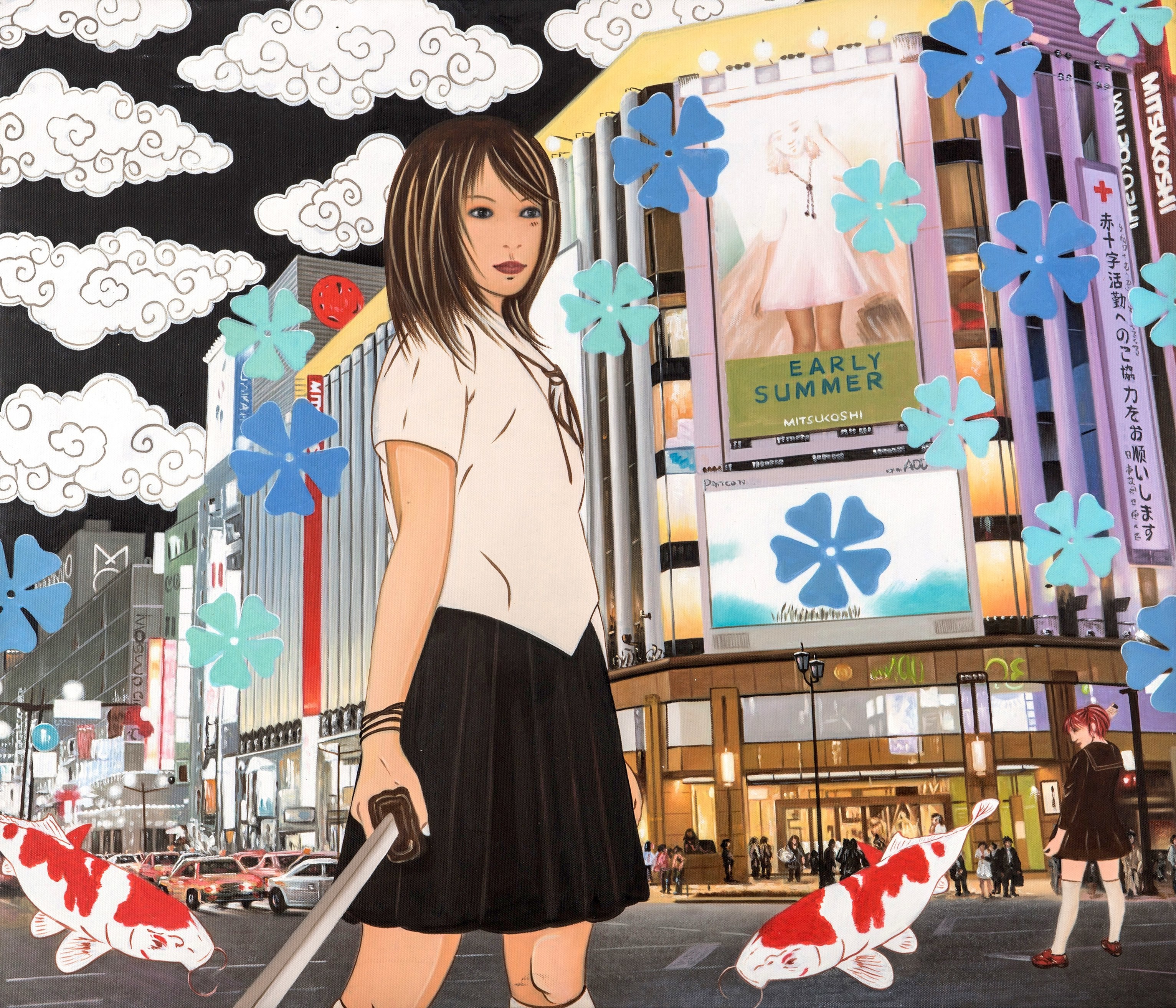 Hiro Ando, EARLY SUMMER WHISPERS IN BATTLE SYMPHONY : TOKYO TWILIGHT REVERIE Hiro Ando, EARLY SUMMER WHISPERS IN BATTLE SYMPHONY : TOKYO TWILIGHT REVERIE