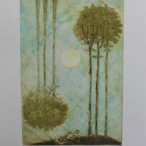 Print, Kællingedigte Poemes a la garce (Jens August Schade) (Portfolio de 10 gravures), Lars Bo