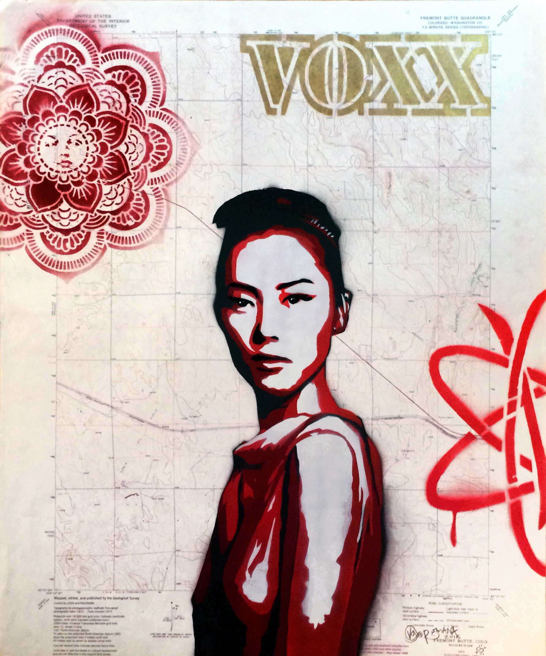Voxx Romana, Red Lady Portrait - Colorado Voxx Romana, Red Lady Portrait - Colorado