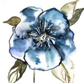 Painting, Hellebore No. 1, Elizabeth Becker