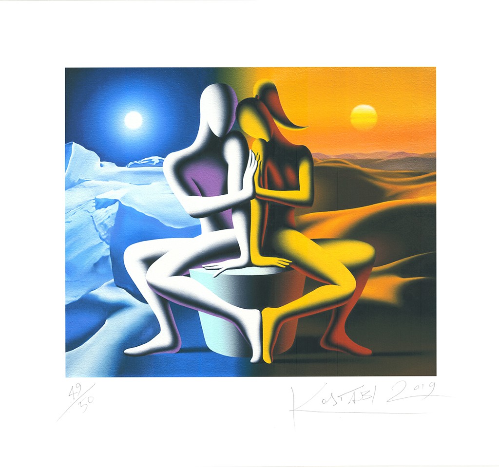 Mark Kostabi, Night and Day Mark Kostabi, Night and Day