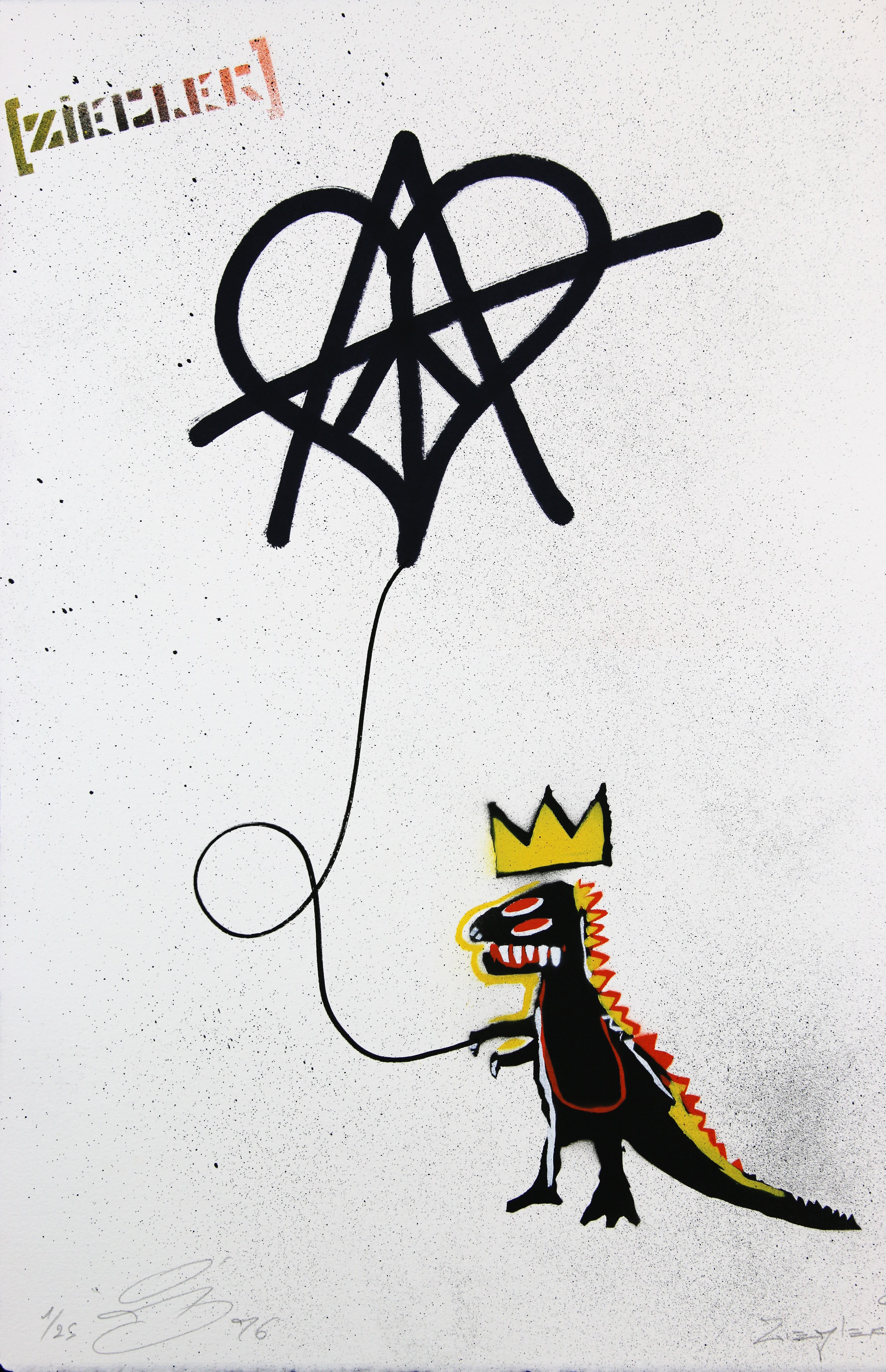Ziegler T, Peace Love and Anarchy....... and Basquiat Ziegler T, Peace Love and Anarchy....... and Basquiat