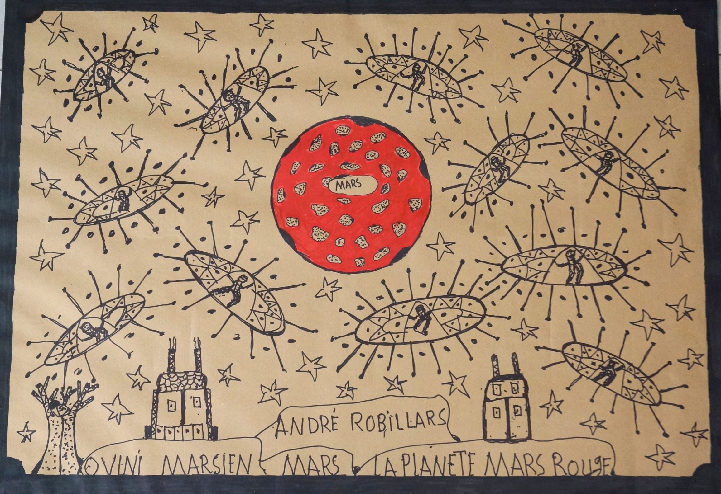André Robillard, Ovni Marsien André Robillard, Ovni Marsien