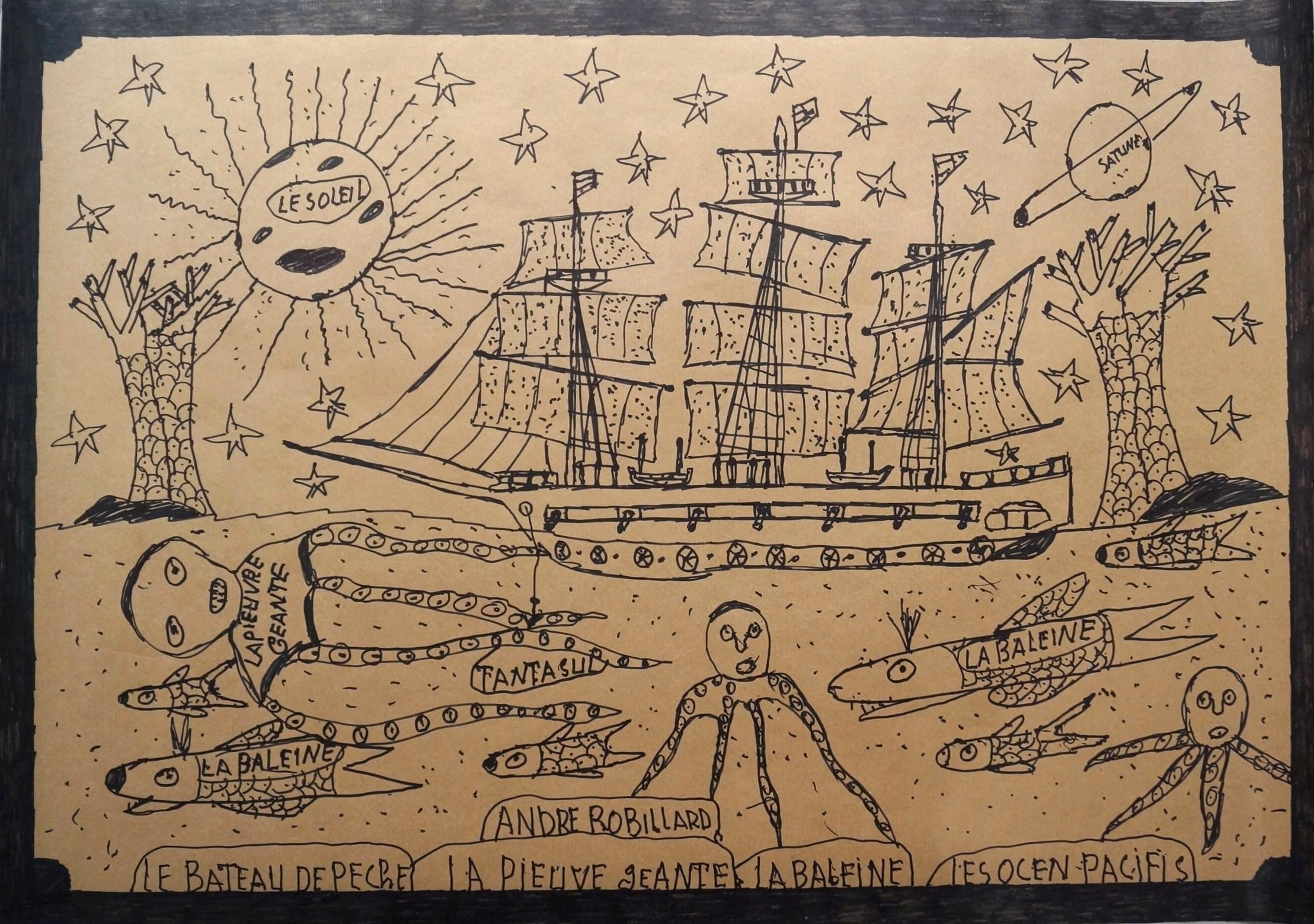 André Robillard, Le bateau de pêche André Robillard, Le bateau de pêche