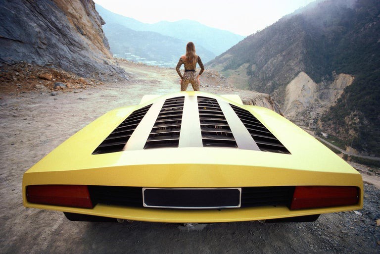 Rainer Shlegelmilch, Yellow 1970s Concept Car Rainer Shlegelmilch, Yellow 1970s Concept Car