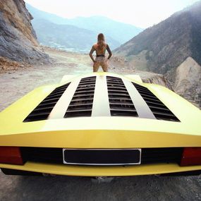Edición, Yellow 1970s Concept Car, Rainer Shlegelmilch