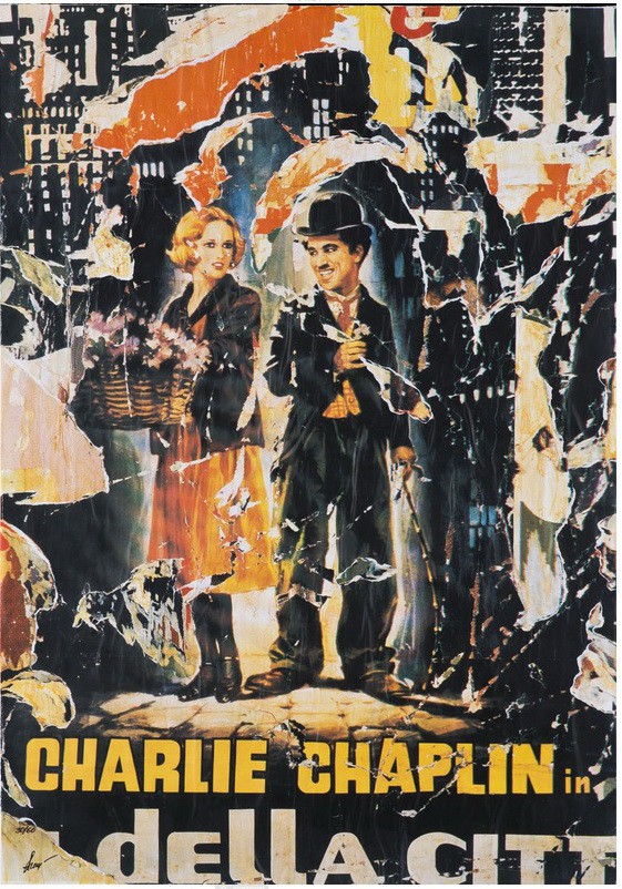 Mimmo Rotella, Le luci della citta Mimmo Rotella, Le luci della citta