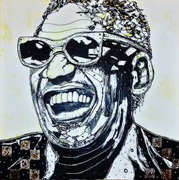 Painting, Ray Charles, Max Rovira