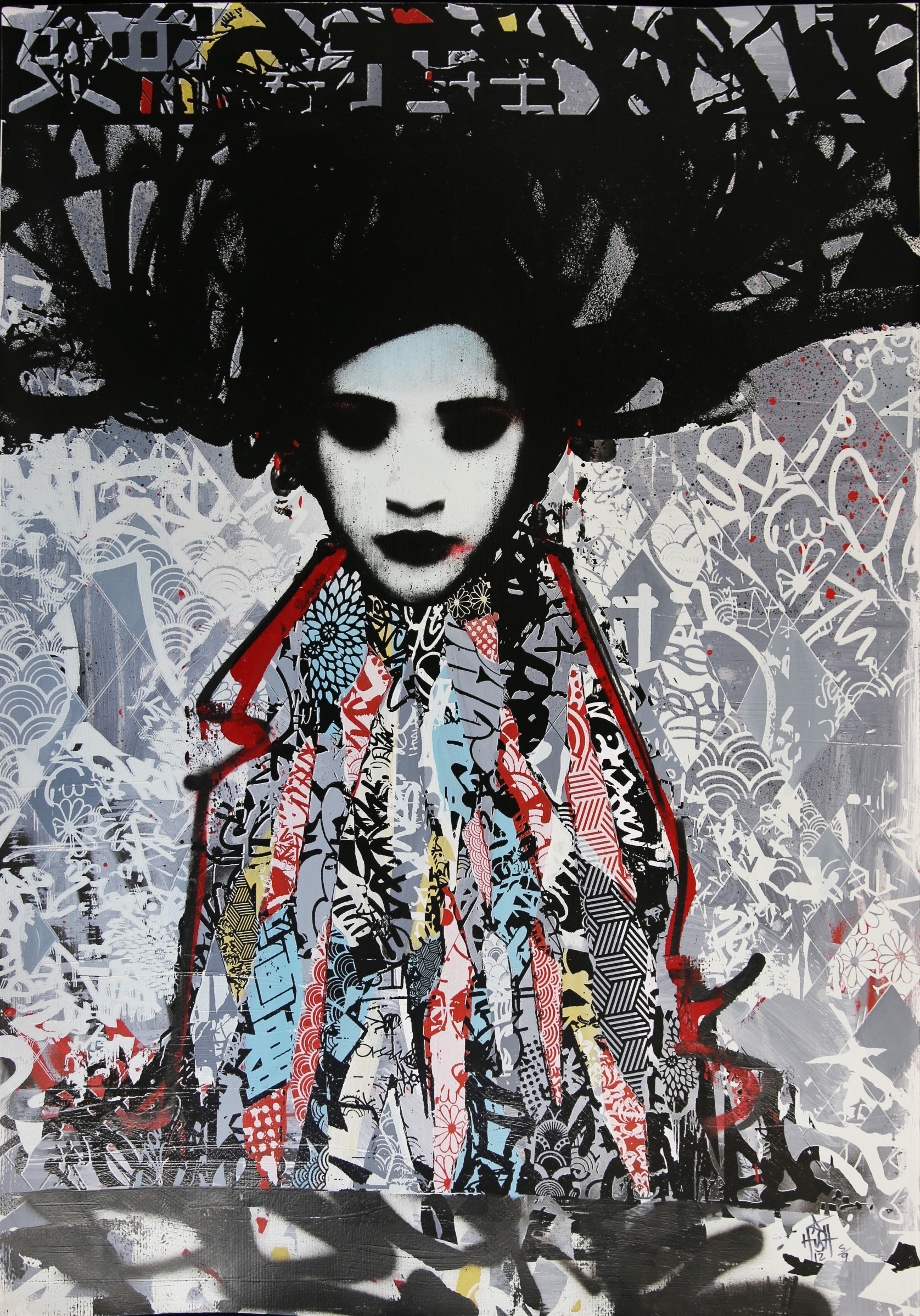 Hush, Untitled from Moniker Art Show Hush, Untitled from Moniker Art Show