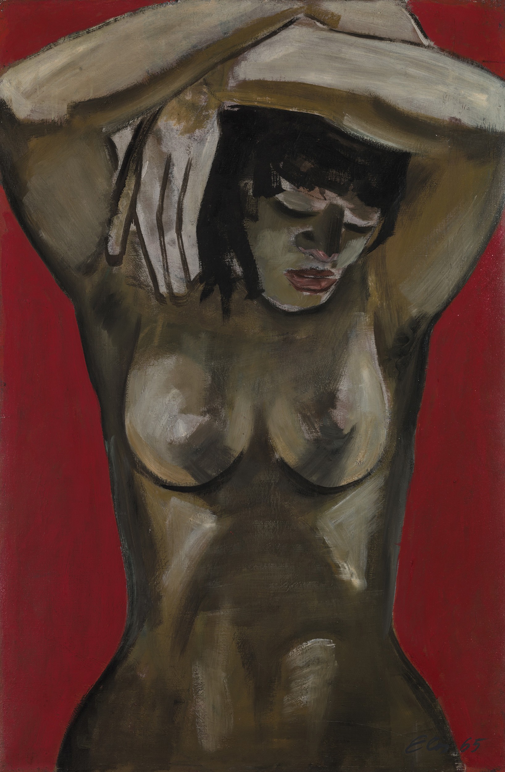 Aloyzas Smilingis, Nude in Red (Nue Edition) Aloyzas Smilingis, Nude in Red (Nue Edition)