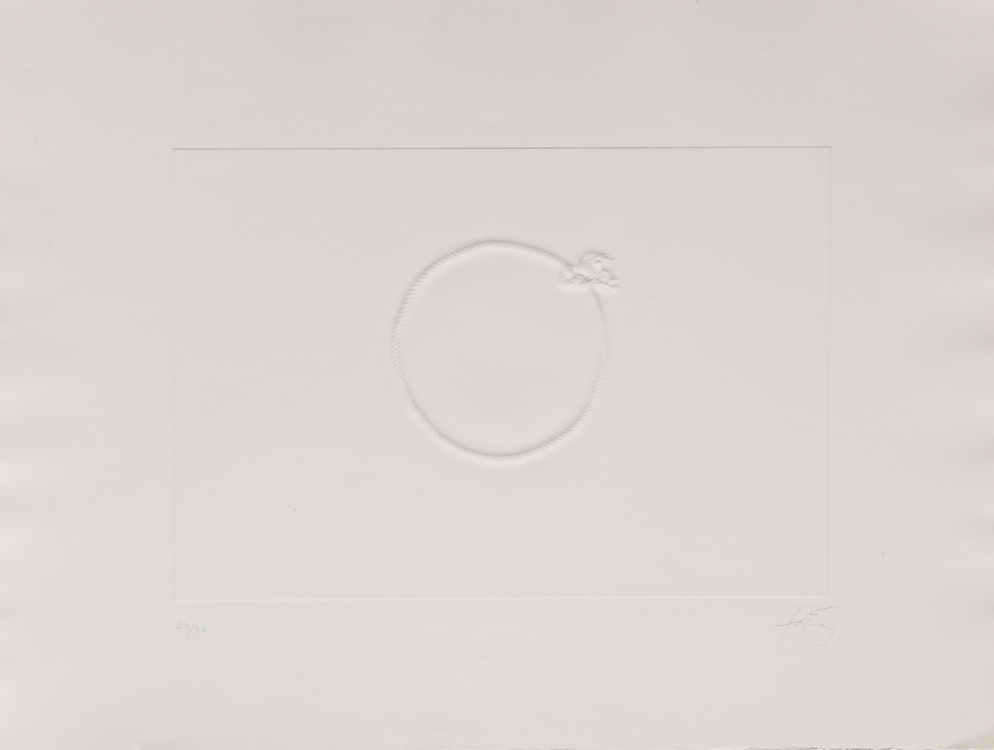 Antoni Tapies, Le Cercle de Cord Antoni Tapies, Le Cercle de Cord