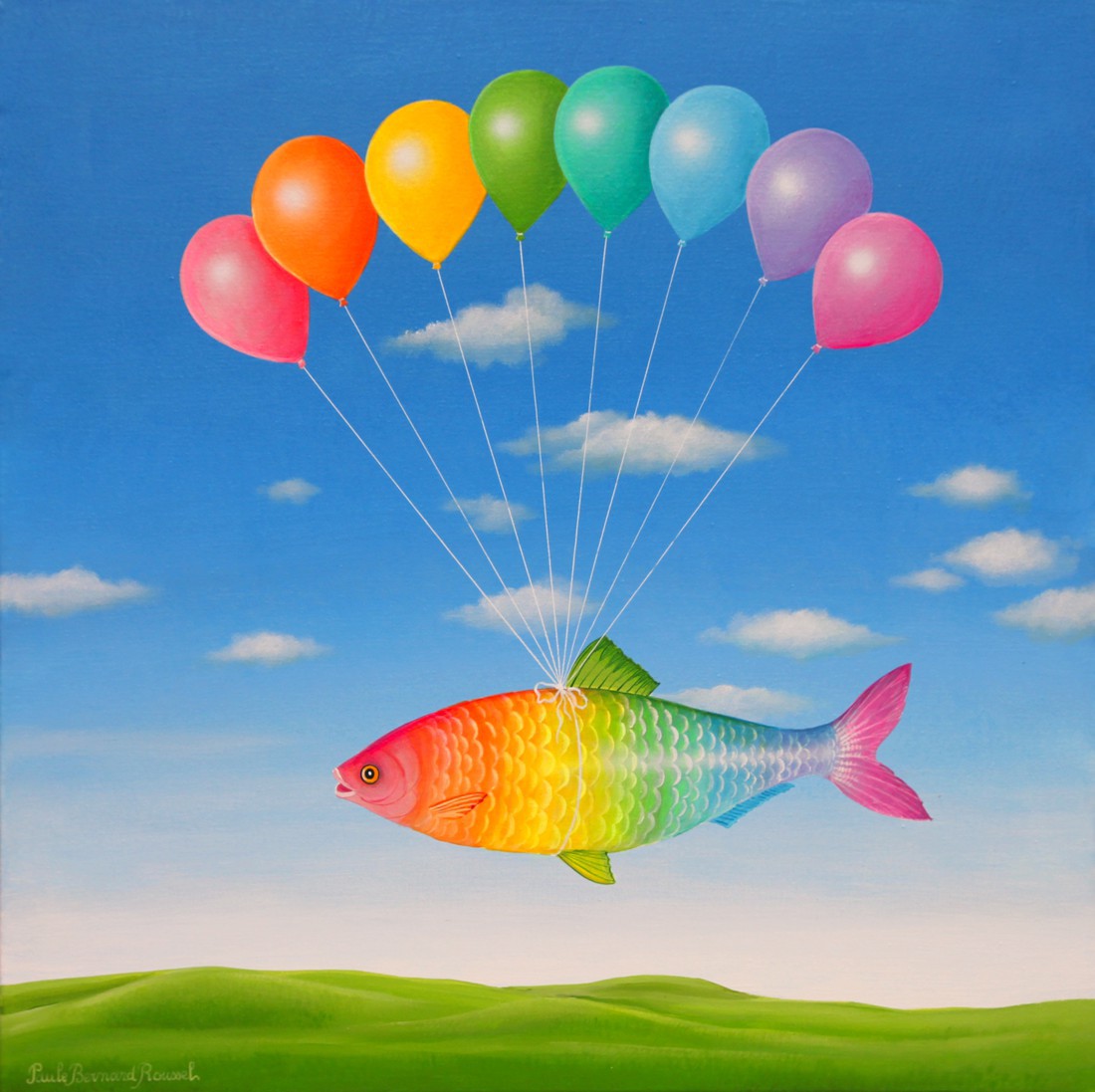 Paule Bernard Roussel, Poisson voyageur Paule Bernard Roussel, Poisson voyageur
