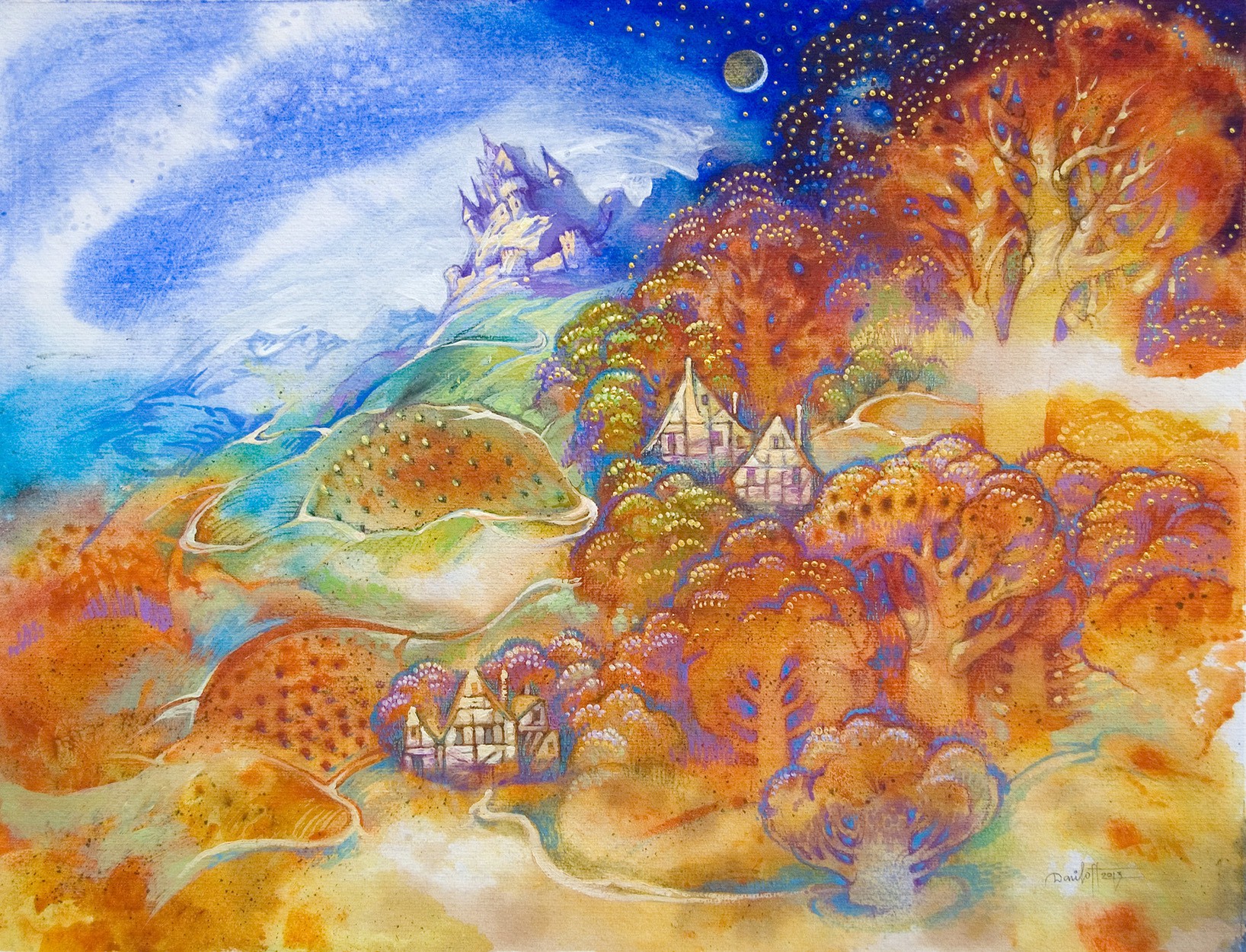 Alexander Daniloff, Paesaggio Alexander Daniloff, Paesaggio