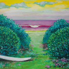 Gemälde, Surfspot, Peter de Boer