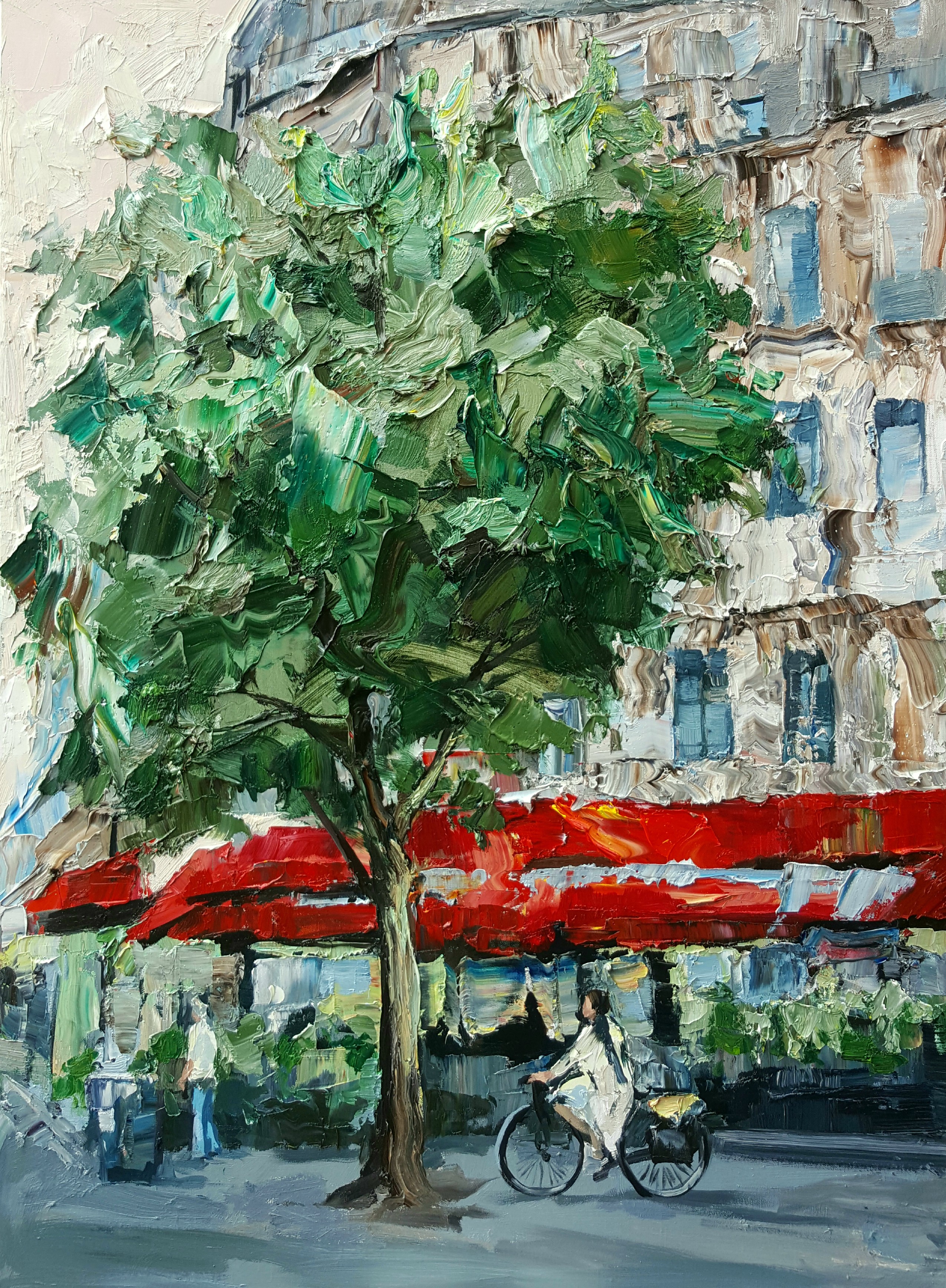 Olga Novokhatska, Un matin à Paris Olga Novokhatska, Un matin à Paris