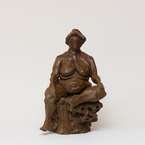 Sculpture, Femme assise, Valem