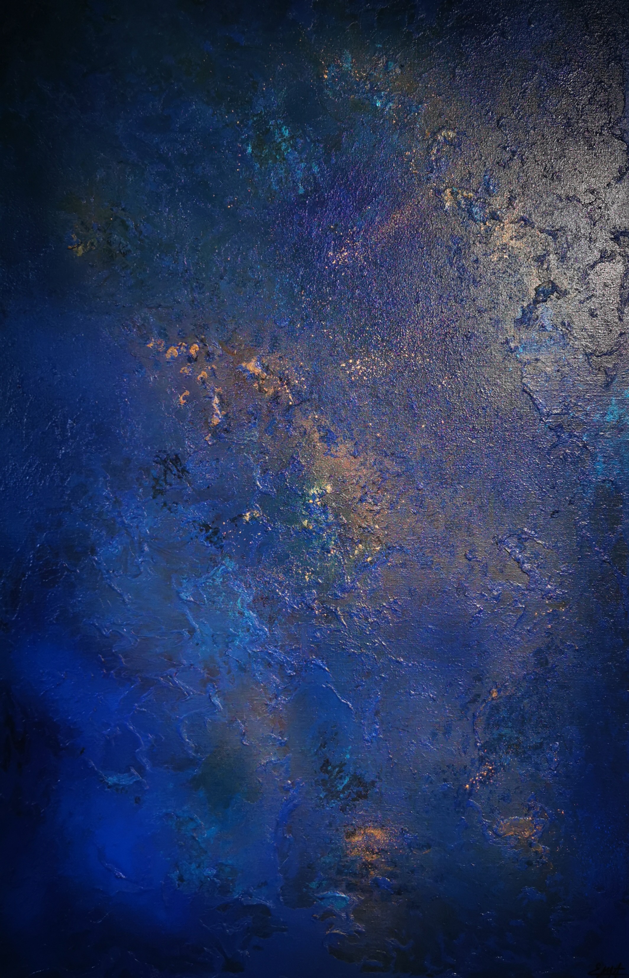 Elodie Dollat, Intensément Bleu II Elodie Dollat, Intensément Bleu II