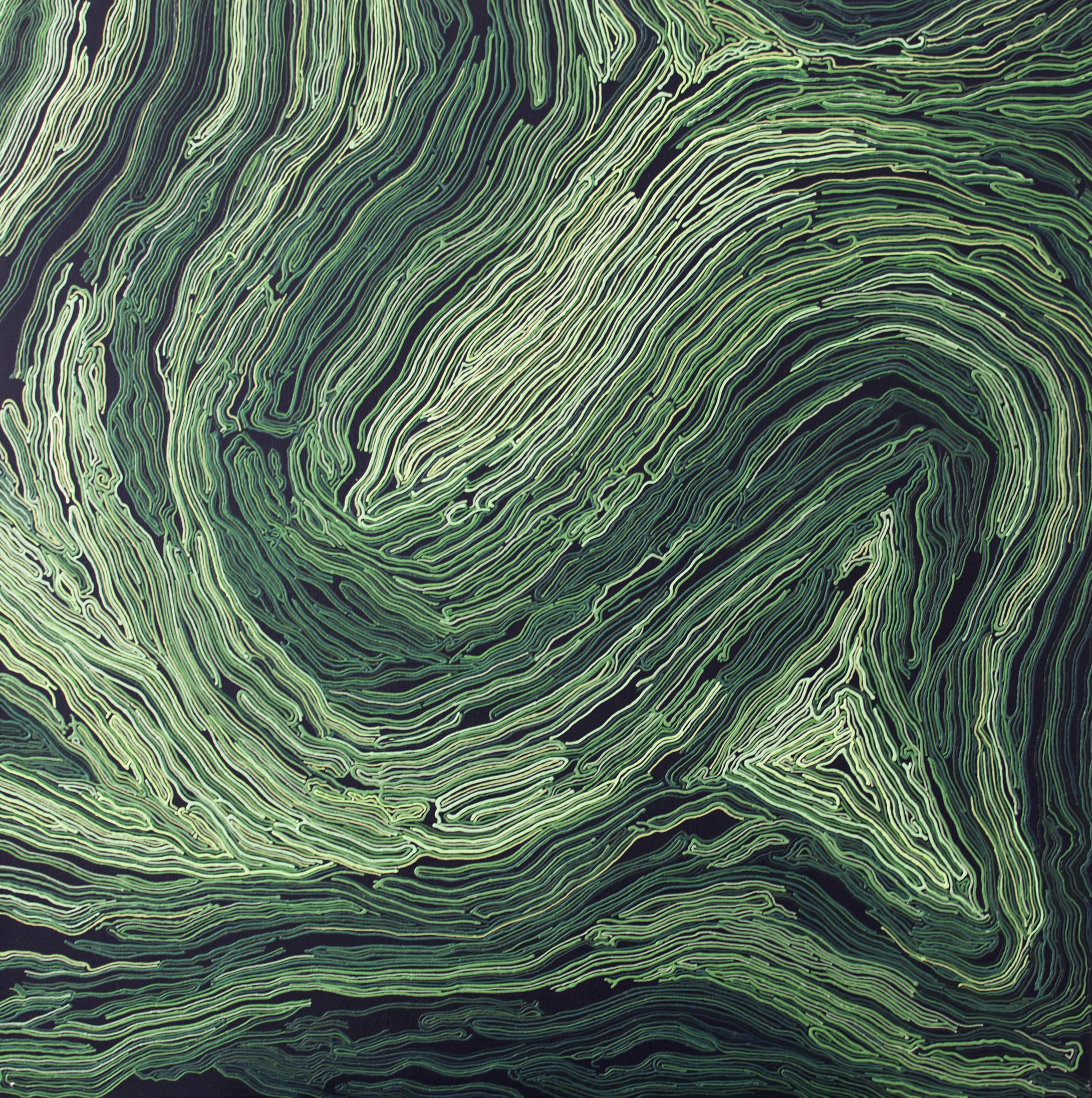 Diana Torje, Abstract Green Diana Torje, Abstract Green