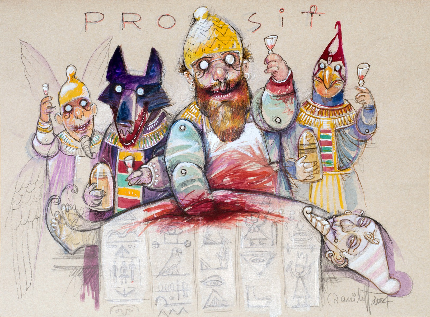 Alexander Daniloff, Prosit Alexander Daniloff, Prosit