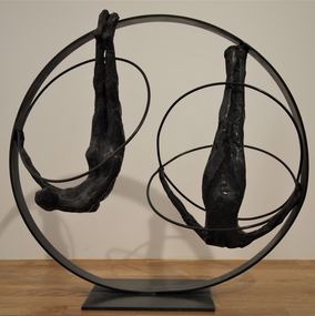 Skulpturen, Deux danseuses dans cercle, Liliane Danino
