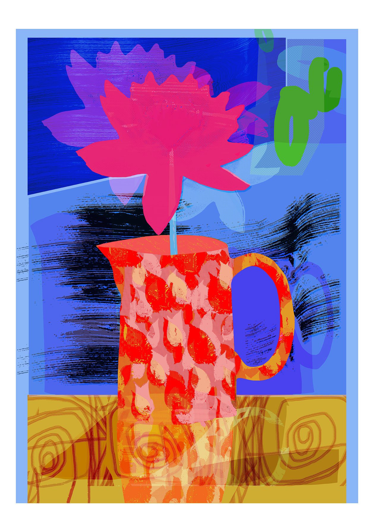 Vanessa Cuthbert, Flower series no. 3 Vanessa Cuthbert, Flower series no. 3