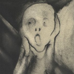 Fine Art Drawings, Étude d'après Munch, Richard Laillier
