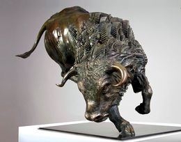 Sculpture, Taureaumachine, Thierry Benenati