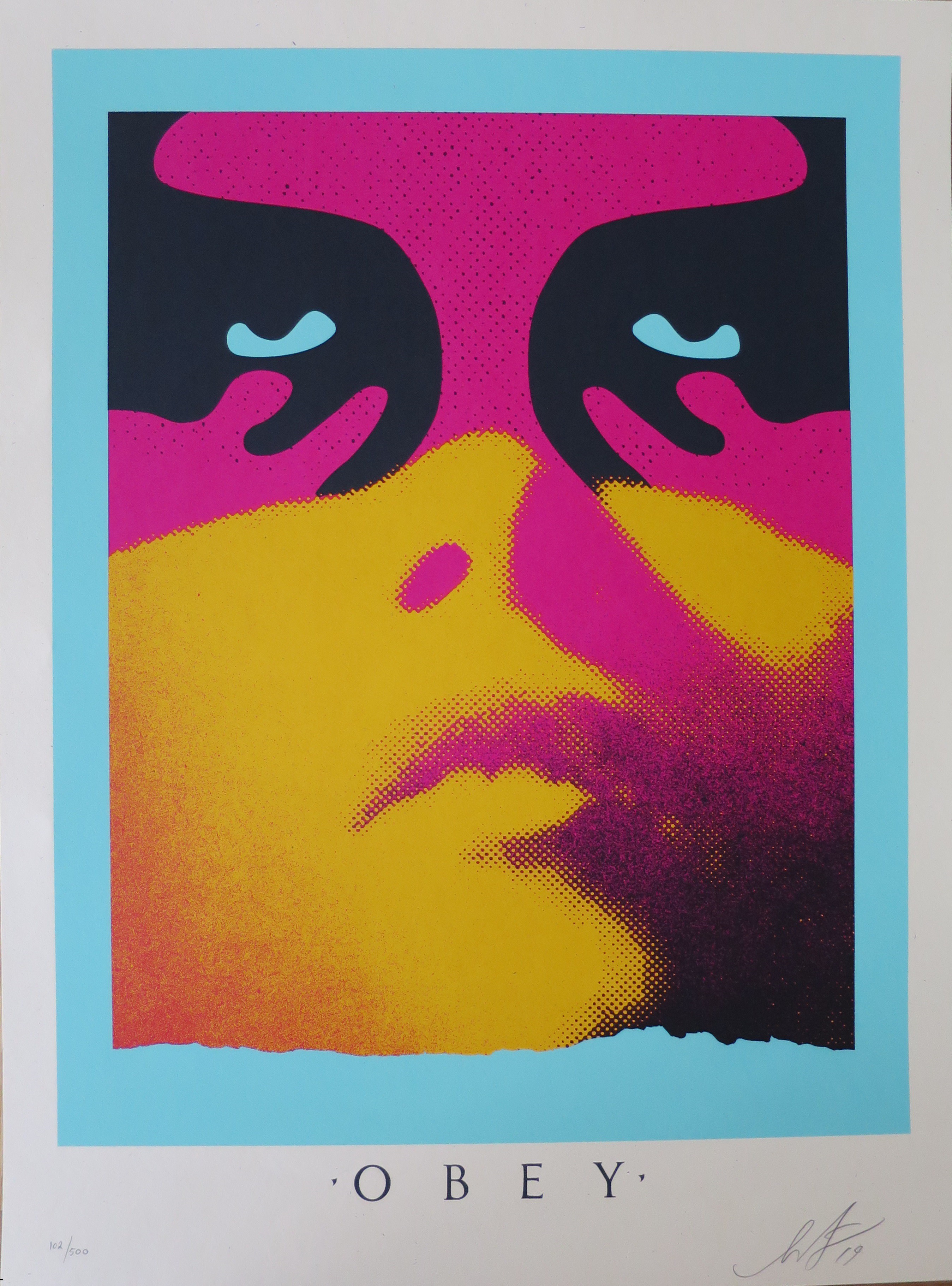 Shepard Fairey (Obey), Shadowplay (Paris Colourway) Shepard Fairey (Obey), Shadowplay (Paris Colourway)
