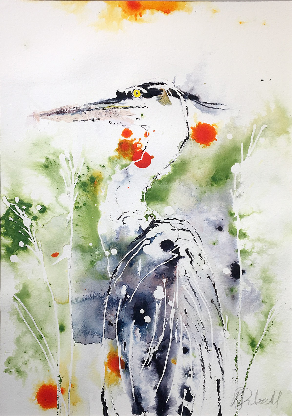 Rachael Dalzell, Grey Heron Rachael Dalzell, Grey Heron