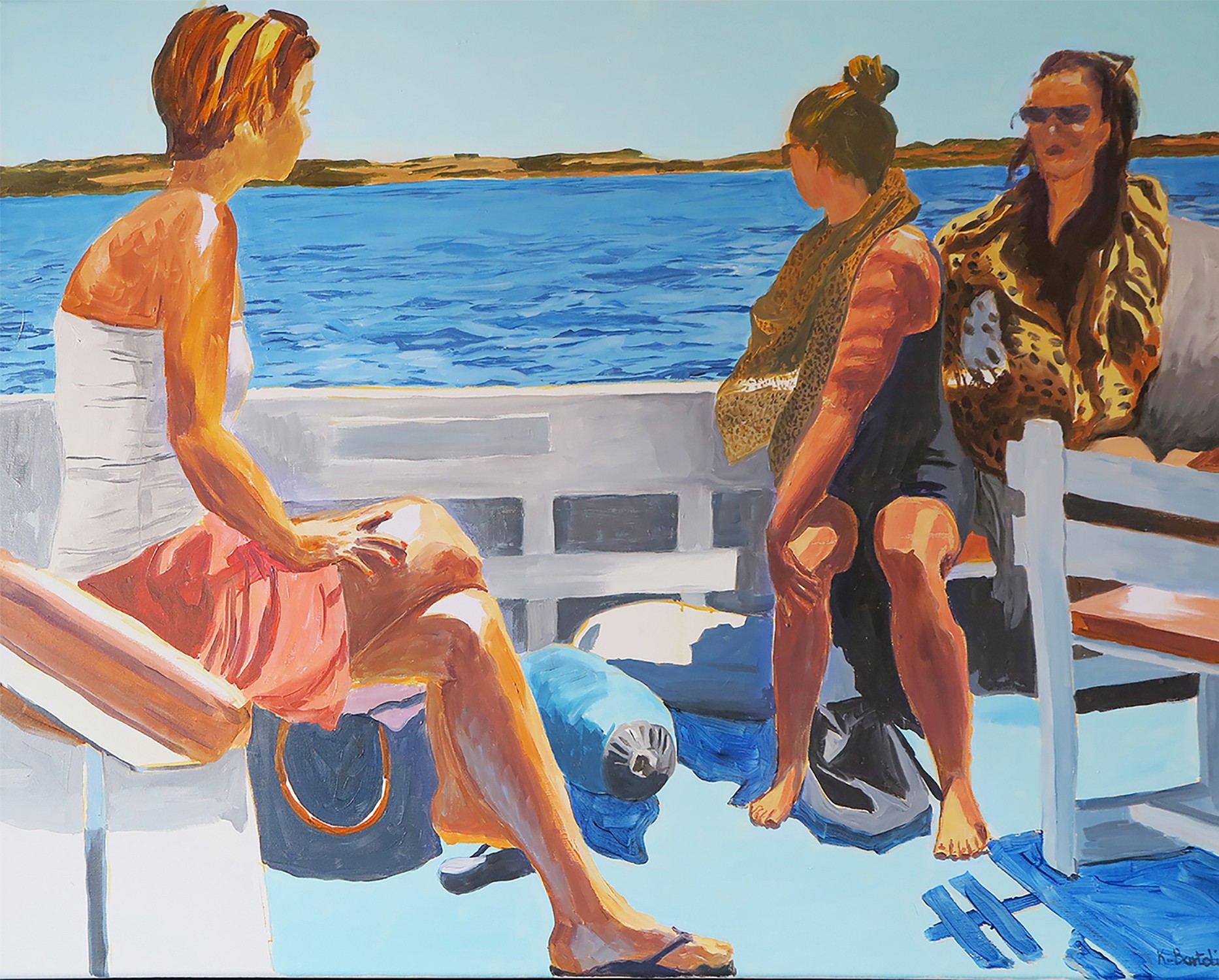 Karine Bartoli, Bateau pour Formentera Karine Bartoli, Bateau pour Formentera