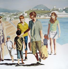 Painting, Famille Marseille, Karine Bartoli