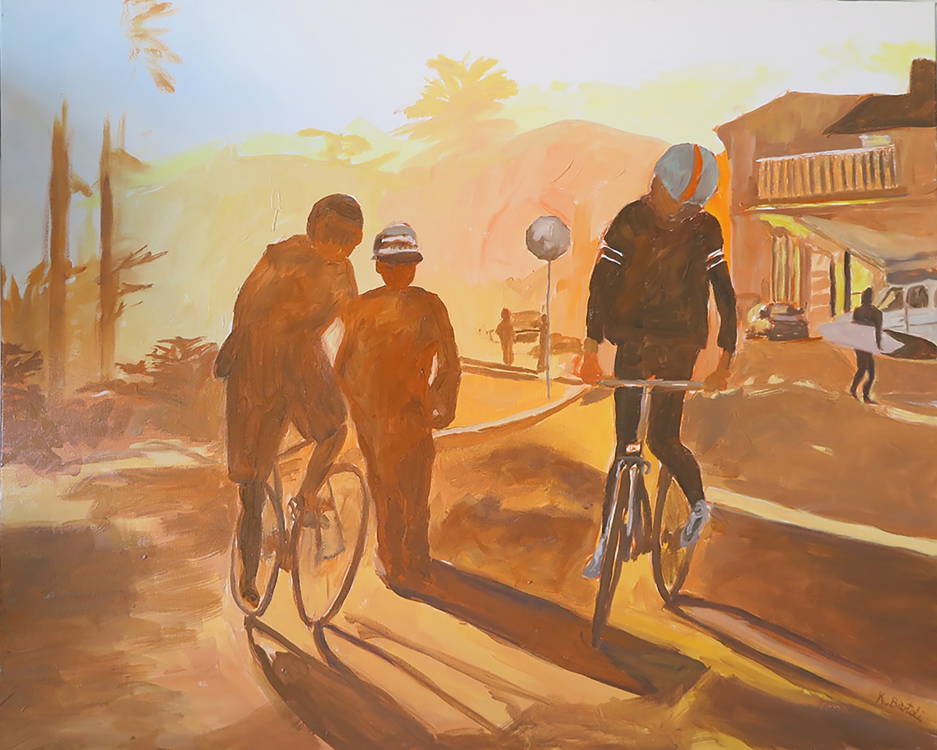 Karine Bartoli, Vélos Californie Karine Bartoli, Vélos Californie