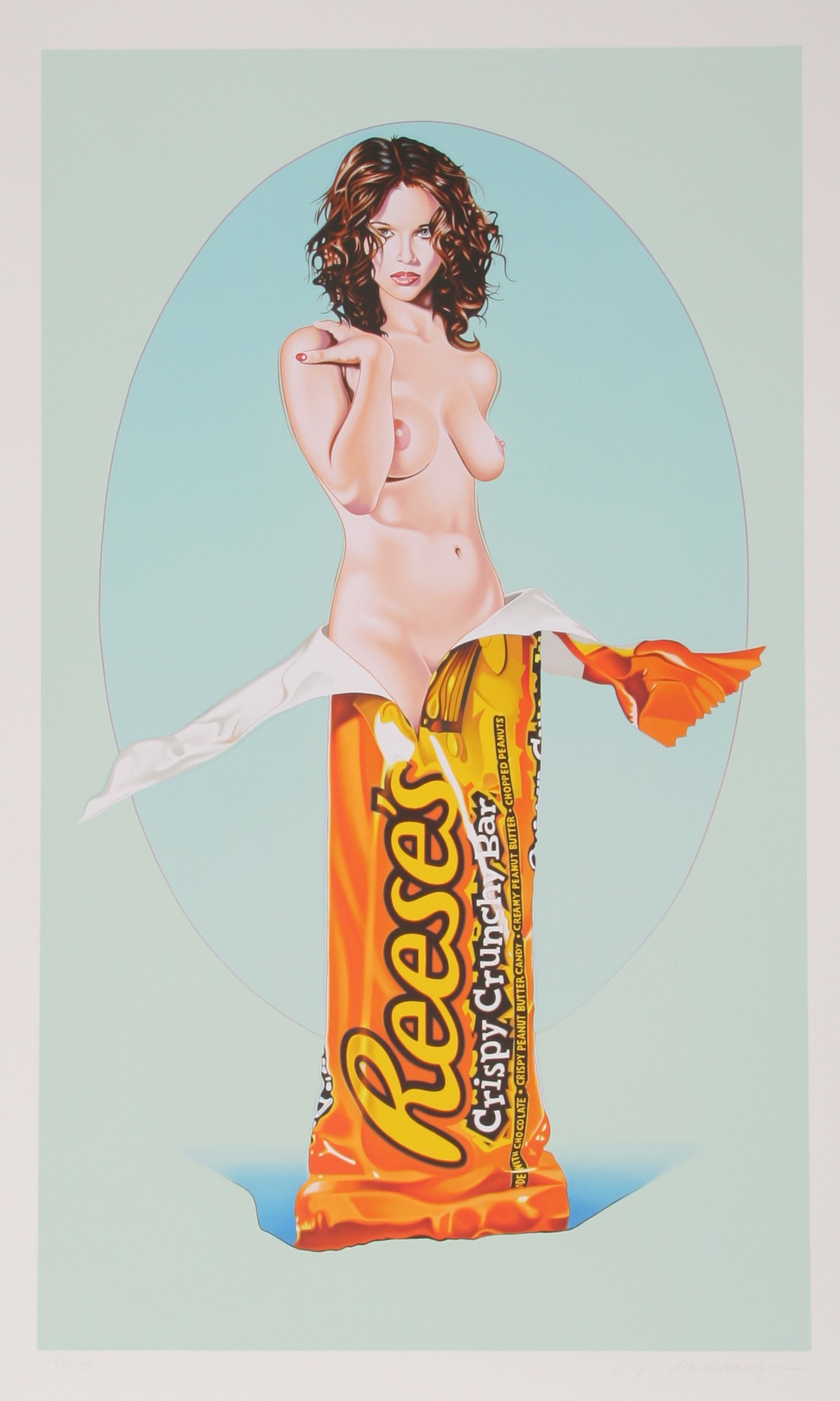 Mel Ramos, Reese's Rose Mel Ramos, Reese's Rose