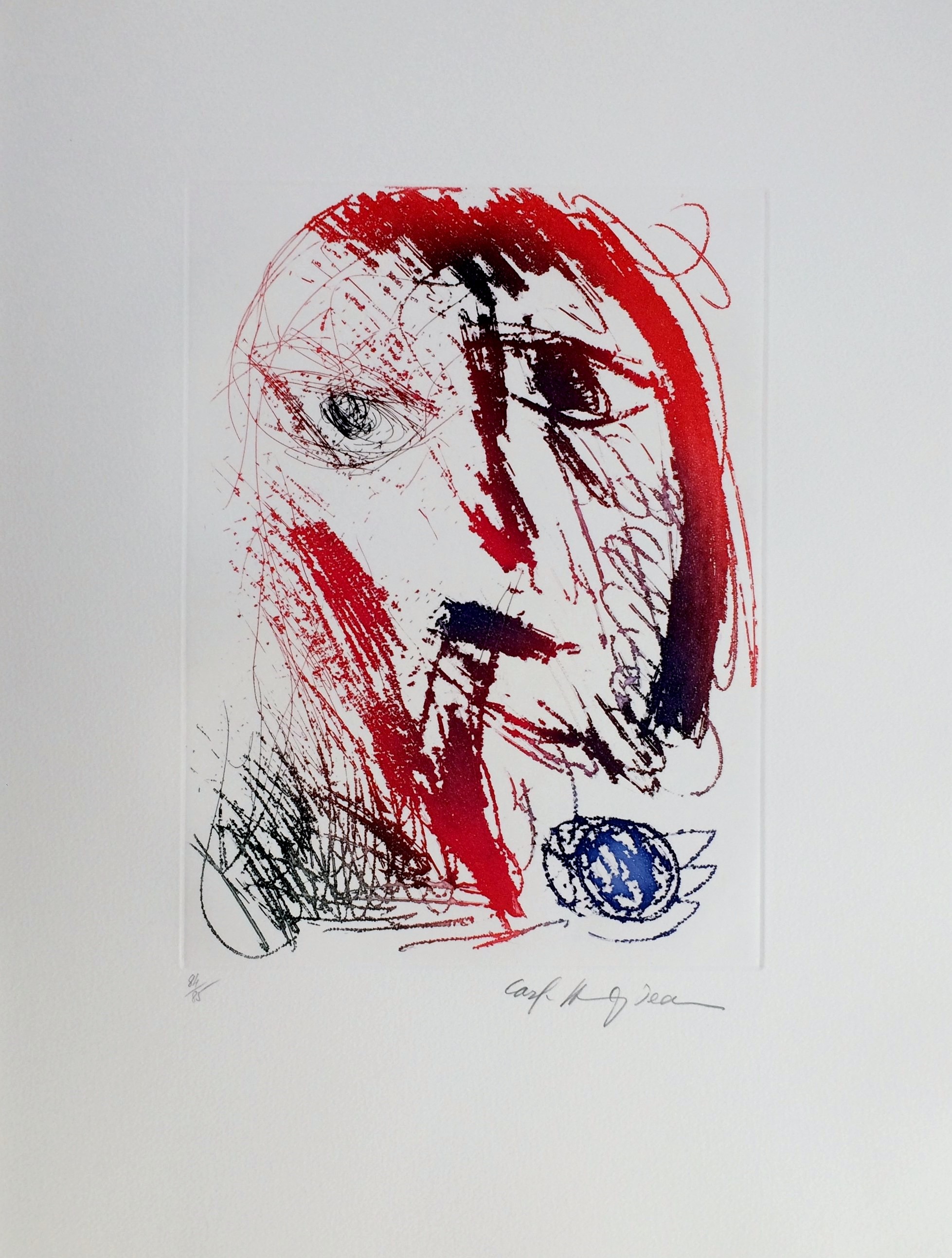 Carl-Henning Pedersen, Vivre oiseau I Carl-Henning Pedersen, Vivre oiseau I