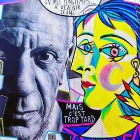 Pintura, Picasso "It's too late", Fabrice Prenat