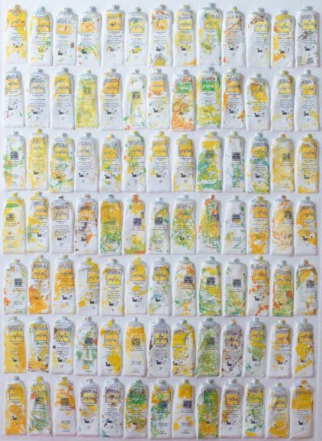 Arman, Tubes Jaunes Arman, Tubes Jaunes