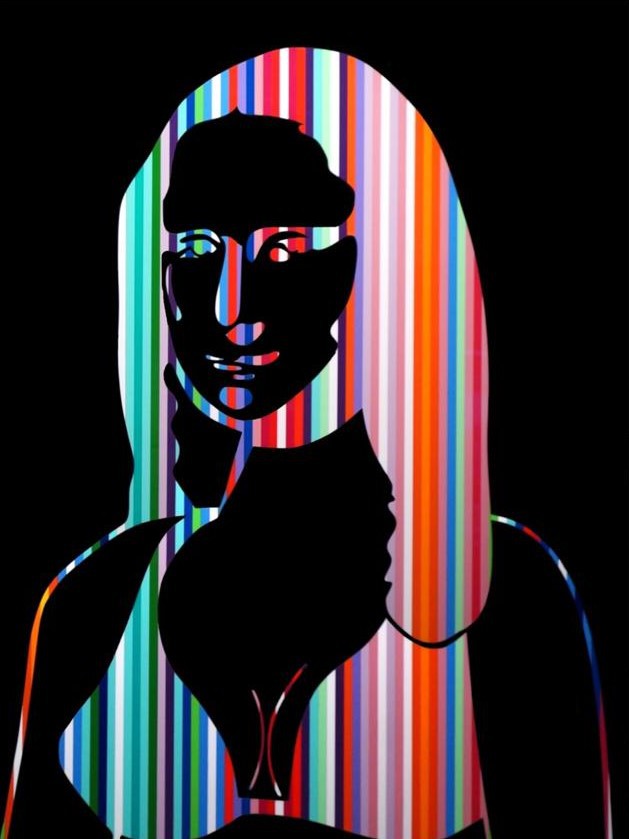 Neno Ramos, Mona Lisa Colors Black Neno Ramos, Mona Lisa Colors Black