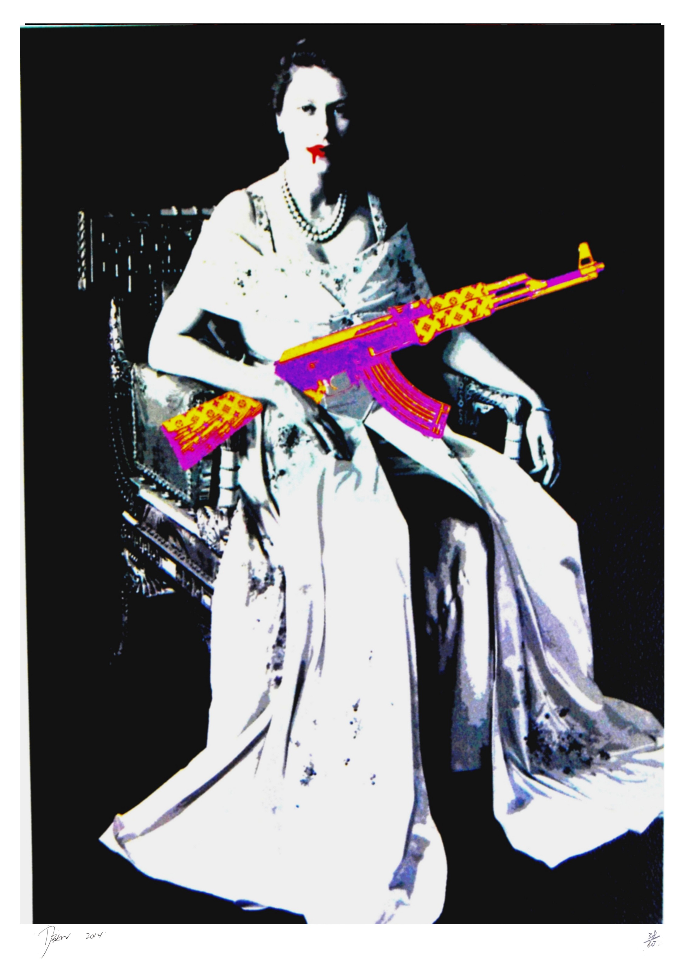 Death NYC, Queen AK Yellow Purple Death NYC, Queen AK Yellow Purple